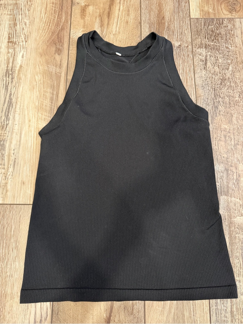 Athleta Signature Rib Racerback Tank Size L - Picture 3 of 4